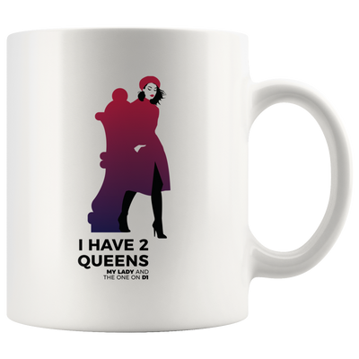 Chess mug 2 Queens
