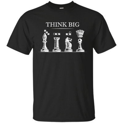 Chess T-shirt Think big