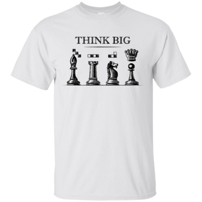 Chess T-shirt Think big
