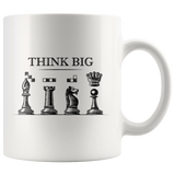 Chess mug think big