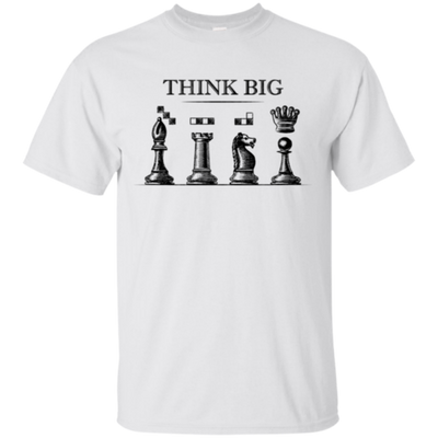 Chess T-shirt Think big 
