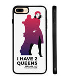 Chess iPhone case 2 Queens