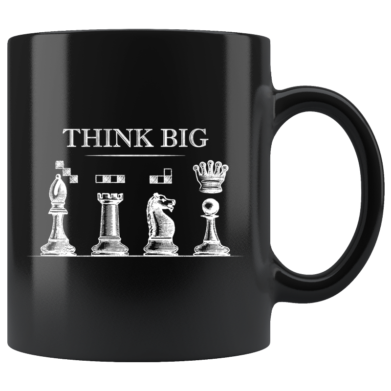 Chess mug Think big