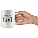 Chess mug think big